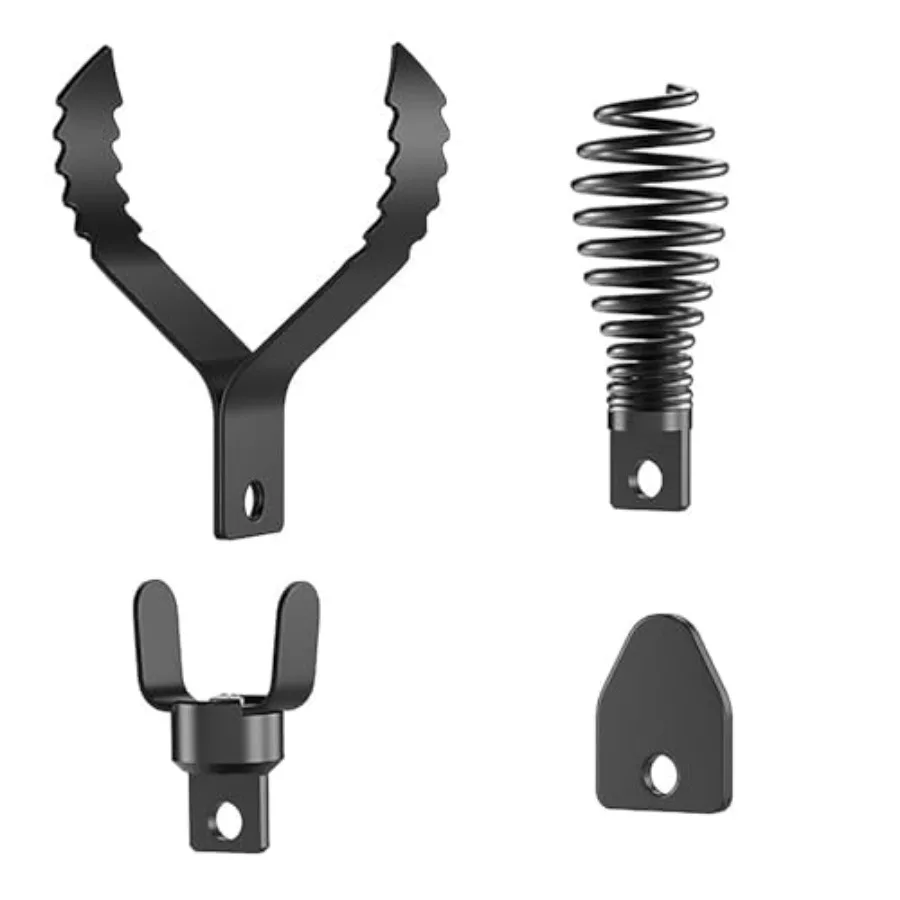 Drain Snake Attachment Replacement Cutters-Boring Bulb Cutter, C-Cutter, Spade Cutter, Arrow Cutter-Compatible with 50FT-100FT
Drain Snake Attachment Replacement Cutters-Boring Bulb Cutter, C-Cutter, Spade Cutter, Arrow Cutter-Compatible with 50FT-100FT