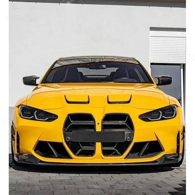 For BMW M3 M4 G80 G82 G83 Real Carbon Fiber 2021+ Front Hood Scoop Vent Frame Trim Engine Bonnet Outlet Air Intake Body Kit
For BMW M3 M4 G80 G82 G83 Real Carbon Fiber 2021+ Front Hood Scoop Vent Frame Trim Engine Bonnet Outlet Air Intake Body Kit