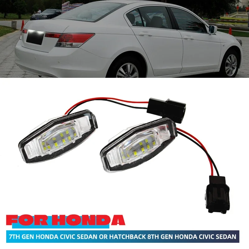 2Pcs LED Car Number License Plate Light Acura MDX RL TL TSX ILX For Honda Civic Accord Odyssey LED Number Lamp
2Pcs LED Car Number License Plate Light Acura MDX RL TL TSX ILX For Honda Civic Accord Odyssey LED Number Lamp