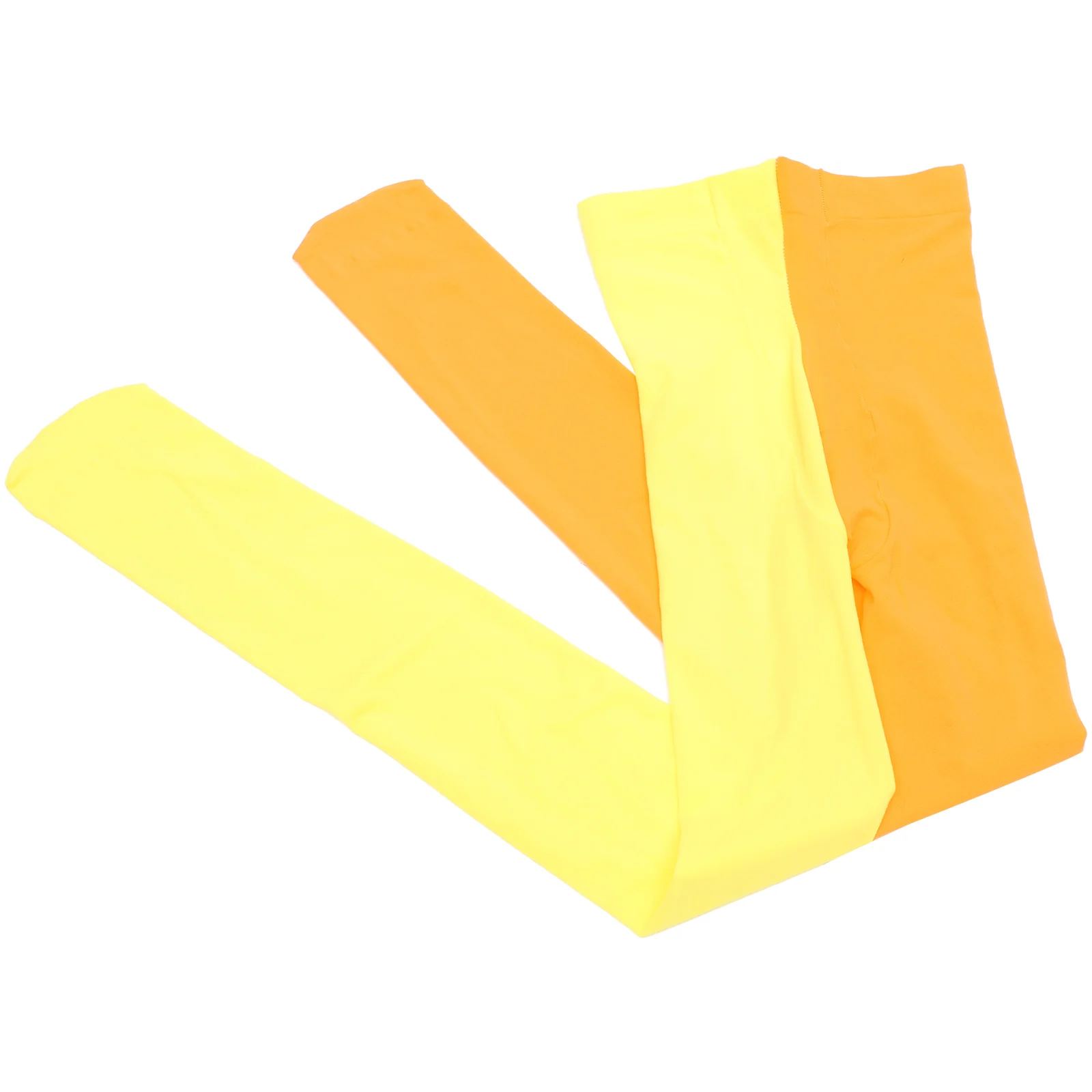 Asymmetric Silk Stockings Sheer Tights Women Yellow Colorful Elastic Slipping Prevention Candy Style Long Socks
Asymmetric Silk Stockings Sheer Tights Women Yellow Colorful Elastic Slipping Prevention Candy Style Long Socks