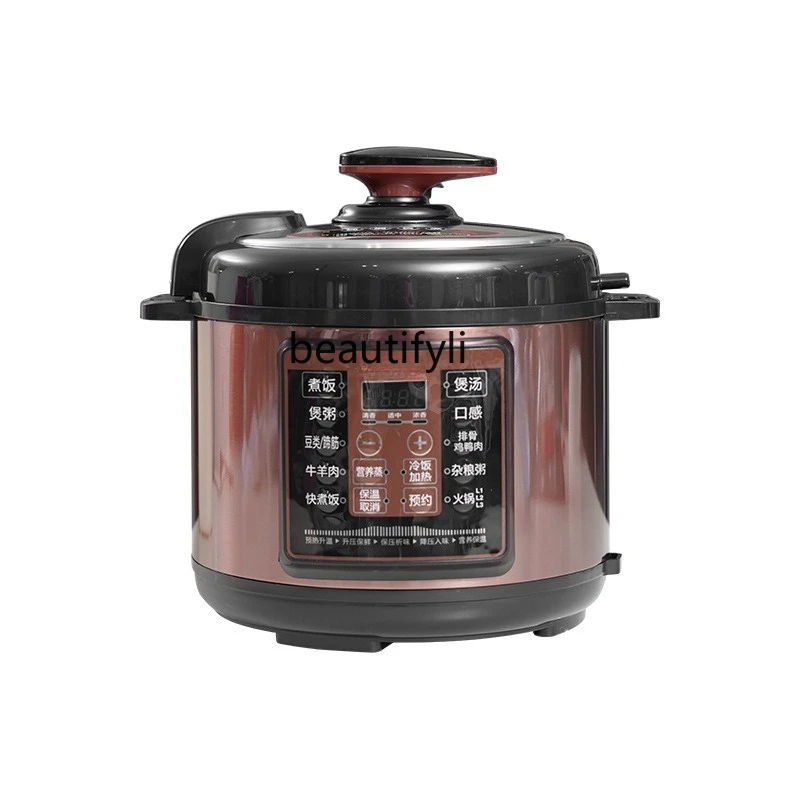Electric pressure cooker, multi-functional large-capacity pressure cooker non-stick liner
Electric pressure cooker, multi-functional large-capacity pressure cooker non-stick liner