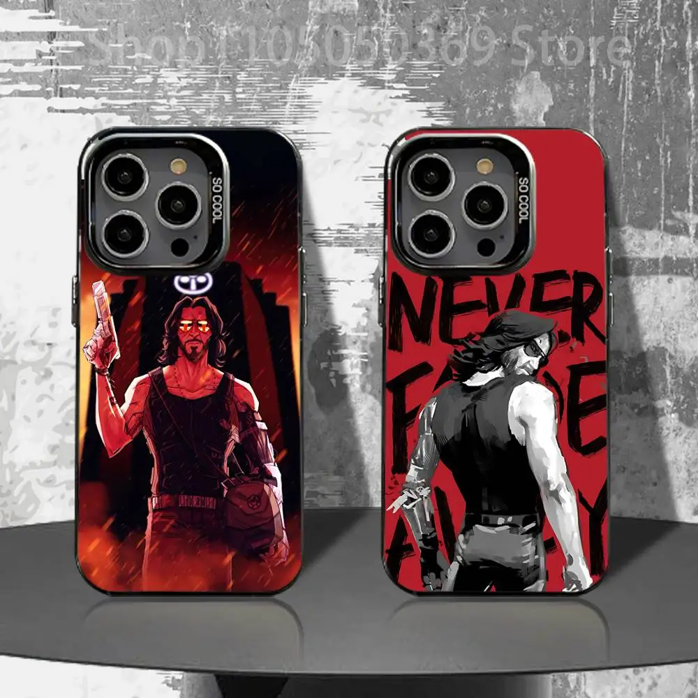C-Cyberpunk J-Johnny Silverhand Phone Case For iPhone 16,15,14,13,12,11,Pro,XS,Max,Plus,Mini,SE4,E Black Matte Shockproof Cover
C-Cyberpunk J-Johnny Silverhand Phone Case For iPhone 16,15,14,13,12,11,Pro,XS,Max,Plus,Mini,SE4,E Black Matte Shockproof Cover