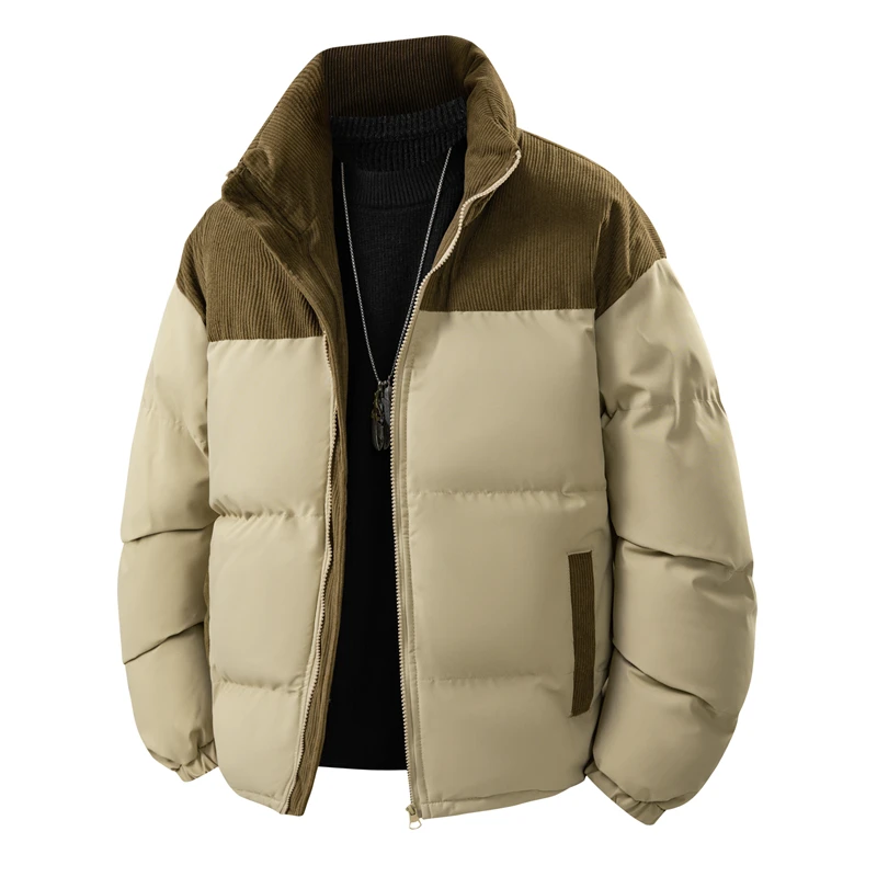 High Quality Unisex Thickened Cotton Jacket for Men Winter Windproof Warm Coat Couple Casual Wear Brand Outerwear Parkas
High Quality Unisex Thickened Cotton Jacket for Men Winter Windproof Warm Coat Couple Casual Wear Brand Outerwear Parkas
