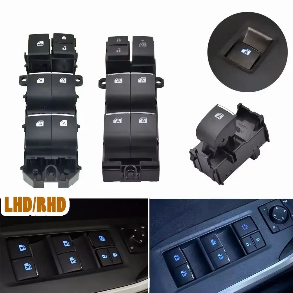 New Power Window Master Switch 84040-06070 Lighted LED LHD RHD Driving Backlight For Toyota RAV4 RAV 4 2019 2020 2021
New Power Window Master Switch 84040-06070 Lighted LED LHD RHD Driving Backlight For Toyota RAV4 RAV 4 2019 2020 2021