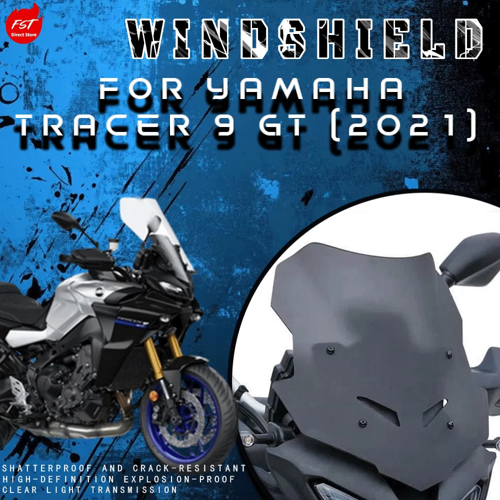 Windshield Windscreen Fairing for Yamaha MT09 Tracer 9 GT 2021 Touring Edition
Windshield Windscreen Fairing for Yamaha MT09 Tracer 9 GT 2021 Touring Edition
