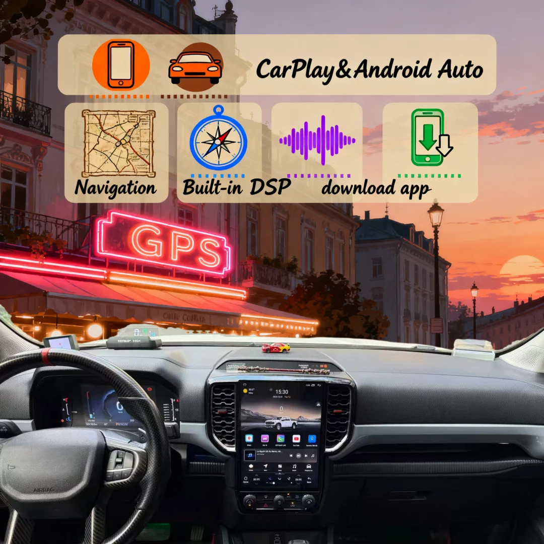 12.1 inch Touch Screen Android For Ford Ranger Everest 2023 2024 2025 Carplay Car Radio Multimedia Player Stereo GPS Navigation
12.1 inch Touch Screen Android For Ford Ranger Everest 2023 2024 2025 Carplay Car Radio Multimedia Player Stereo GPS Navigation