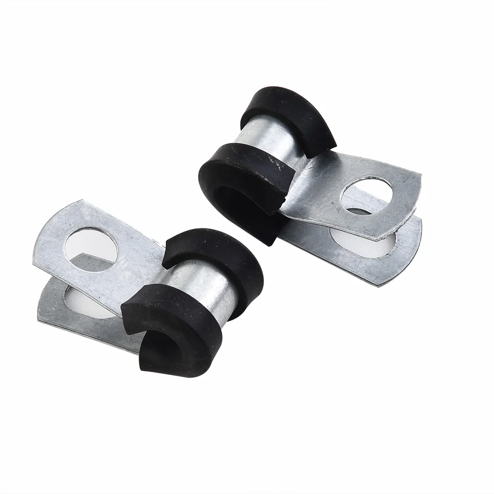 Set Brake Pipe Clips 3/16" For 3/16" Pipes Kit P Clips Rubber 3/16" Metal+Rubber For 3/16" Pipes
Set Brake Pipe Clips 3/16" For 3/16" Pipes Kit P Clips Rubber 3/16" Metal+Rubber For 3/16" Pipes