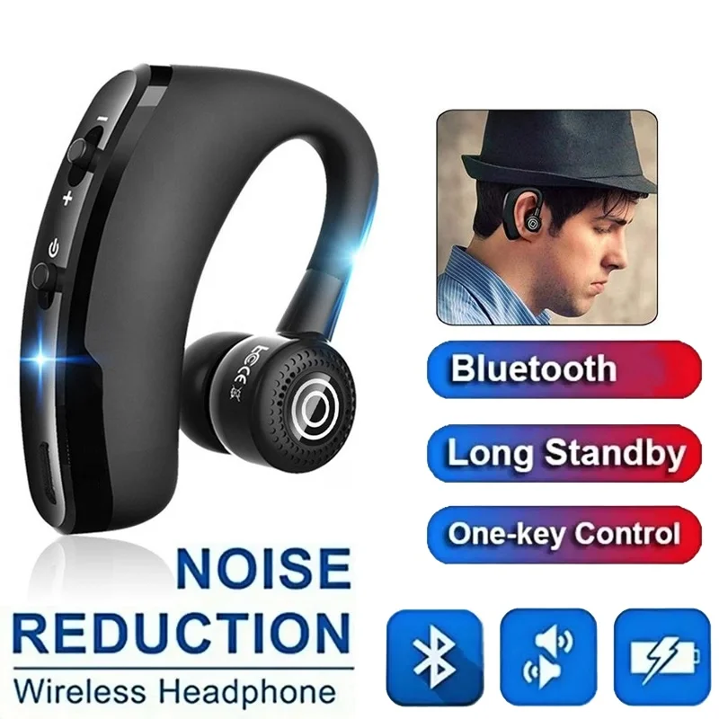 Wireless Headphone Bluetooth 4.2 Headset With HD Microphone Handsfree Noise Canceling Earphones For iPhone Xiaomi Samsung Huawei
Wireless Headphone Bluetooth 4.2 Headset With HD Microphone Handsfree Noise Canceling Earphones For iPhone Xiaomi Samsung Huawei