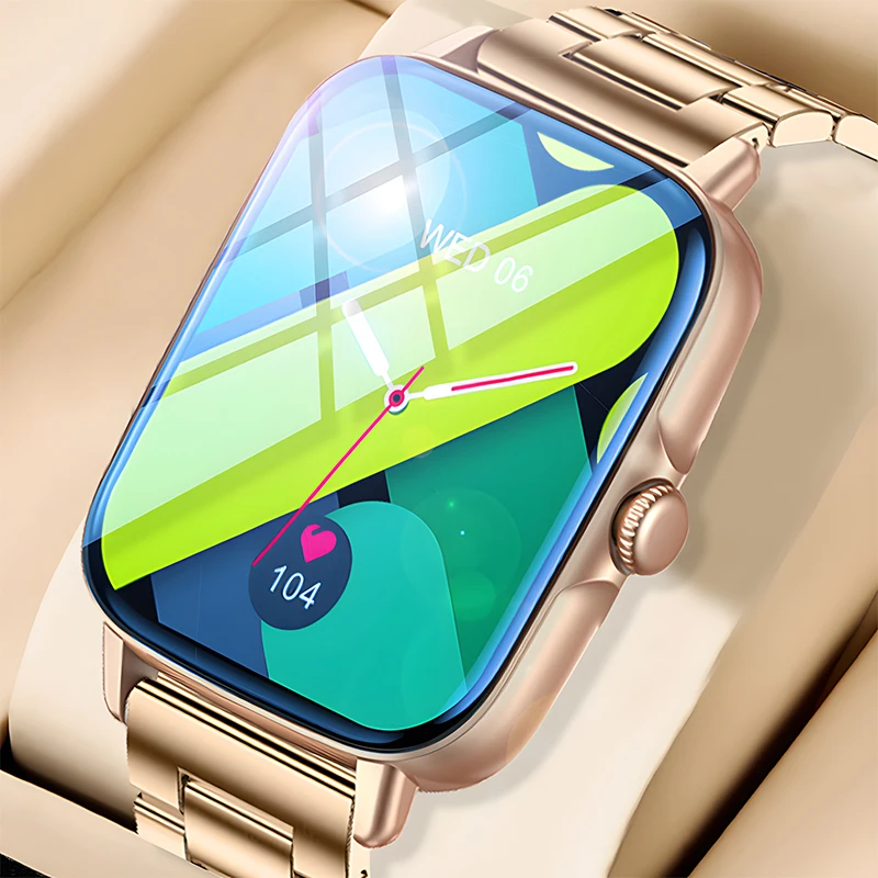 Smartwatch Women Blood Oxygen Heart Rate Sleep Monitor IP67 Waterproof Women Health Sports Record Bluetooth Call Men smartwatch
Smartwatch Women Blood Oxygen Heart Rate Sleep Monitor IP67 Waterproof Women Health Sports Record Bluetooth Call Men smartwatch