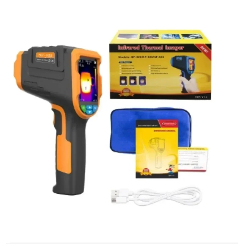 NF-522 Infrared Thermal Imager -40°C~330 Industrial Thermal Imaging Camera Handheld 5000mAh lithium battery Thermometer
NF-522 Infrared Thermal Imager -40°C~330 Industrial Thermal Imaging Camera Handheld 5000mAh lithium battery Thermometer