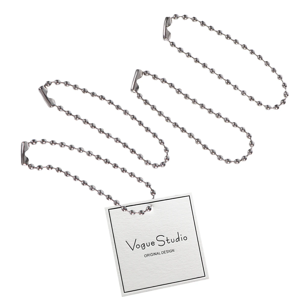 20 Pcs Metal Chain Tag The Silver Tone Connector Clasp Ball Chains Nickel Plated with for 2.4mm
20 Pcs Metal Chain Tag The Silver Tone Connector Clasp Ball Chains Nickel Plated with for 2.4mm