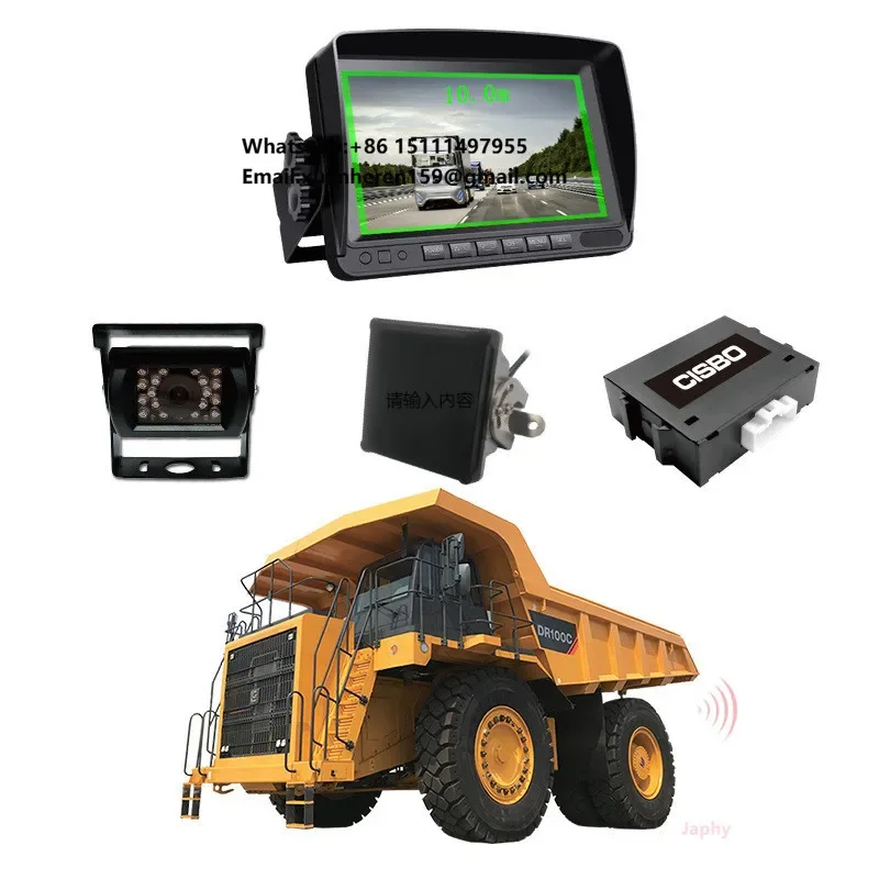 CISBO 10m Radar PWAS System for Mining Truck with Ahd 1080p Camera and 7inch Monito
CISBO 10m Radar PWAS System for Mining Truck with Ahd 1080p Camera and 7inch Monito