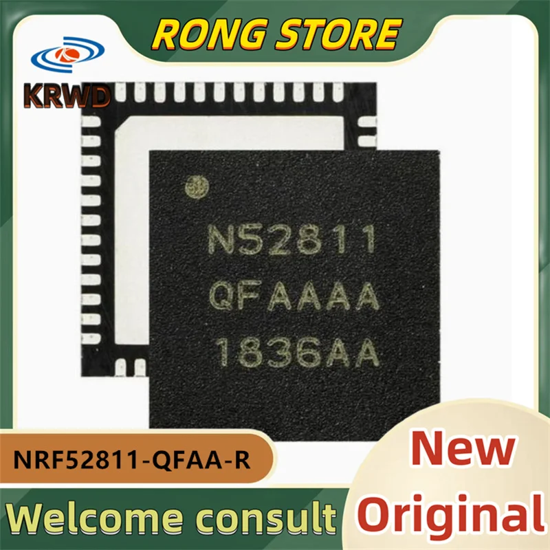 5 шт. N52811 Новые и оригинальные NRF52811-QFAA-R NRF52811-QFAA-R7 NRF52811 QFN48
5 шт. N52811 Новые и оригинальные NRF52811-QFAA-R NRF52811-QFAA-R7 NRF52811 QFN48