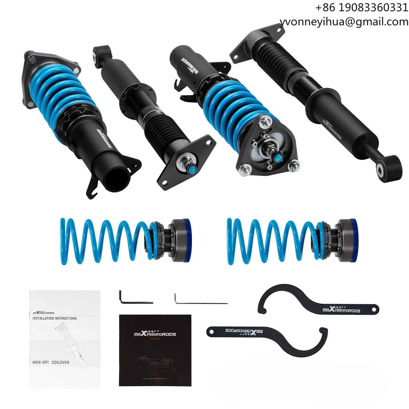 MaXpeedingrods 24 Way Damping Coilovers Suspension Kit For Ford Focus MK3 2011-2017
MaXpeedingrods 24 Way Damping Coilovers Suspension Kit For Ford Focus MK3 2011-2017