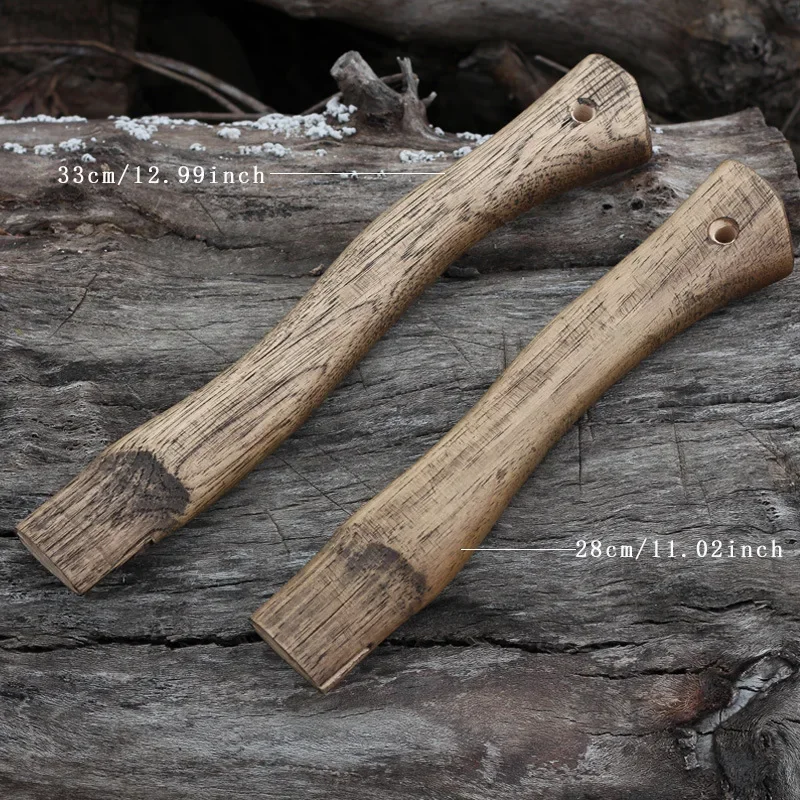 28cm/33cm Walnut Wood Axe Handle Comfortable Grip Portable Ax Handle with Wedge Professional Hand Tool Axe Accessories
28cm/33cm Walnut Wood Axe Handle Comfortable Grip Portable Ax Handle with Wedge Professional Hand Tool Axe Accessories