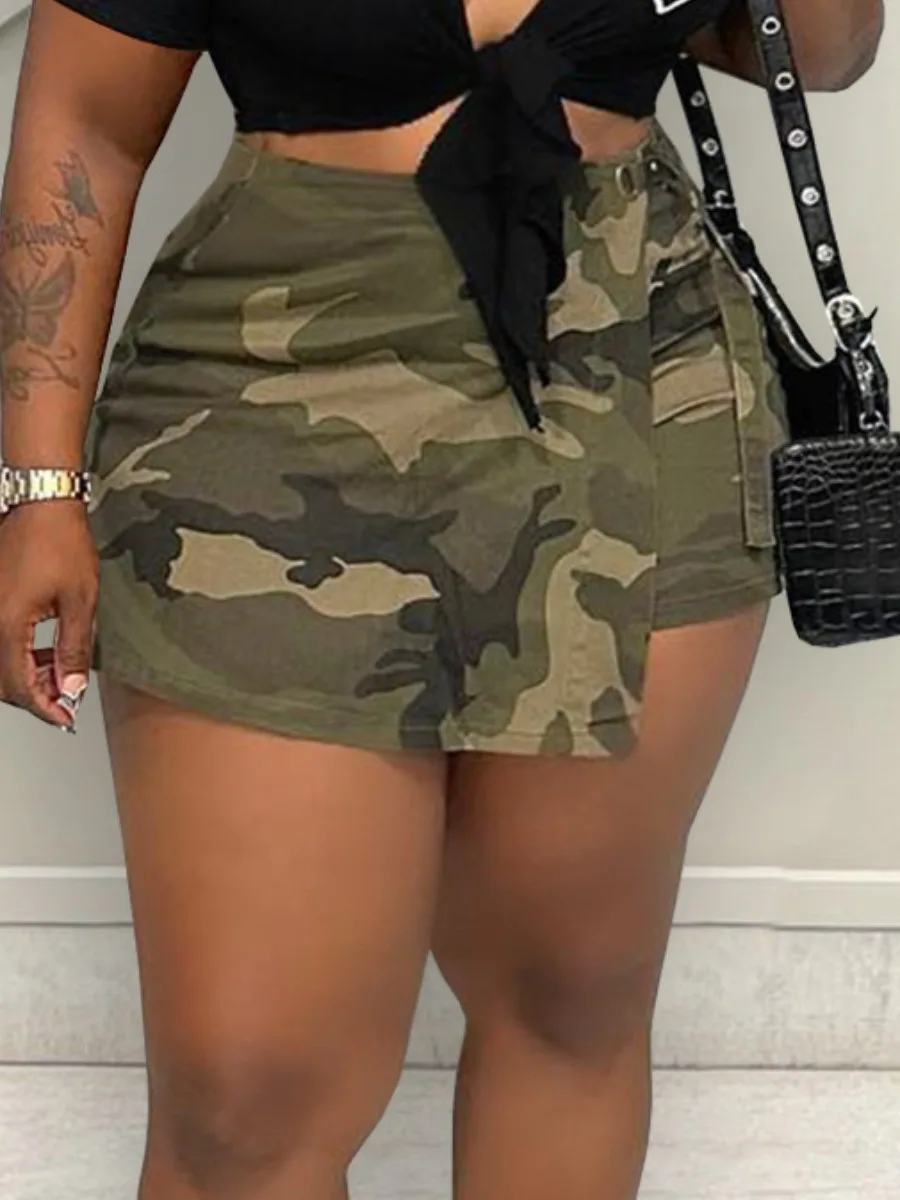 LW Camo Print Women Fashion Casual All-match Bottoms Female Sexy Skinny Short Vintage High Waist Wrapped Shorts 2 Colors
LW Camo Print Women Fashion Casual All-match Bottoms Female Sexy Skinny Short Vintage High Waist Wrapped Shorts 2 Colors