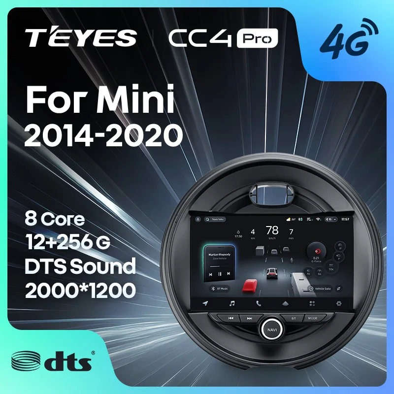 TEYES CC4 PRO For BMW Mini 2014 - 2020 CarPlay Radio Multimedia Stereo Car play Android Auto 2DIN Autoradio
TEYES CC4 PRO For BMW Mini 2014 - 2020 CarPlay Radio Multimedia Stereo Car play Android Auto 2DIN Autoradio