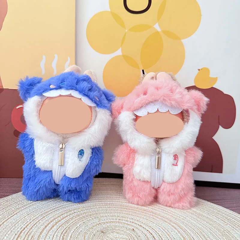 Kawaii Shark Onesie Costume for 17cm Mini Doll Cute Plush Labubu Doll Outfit Accessory for Dolls Clothing Collection(No Dolls)
Kawaii Shark Onesie Costume for 17cm Mini Doll Cute Plush Labubu Doll Outfit Accessory for Dolls Clothing Collection(No Dolls)