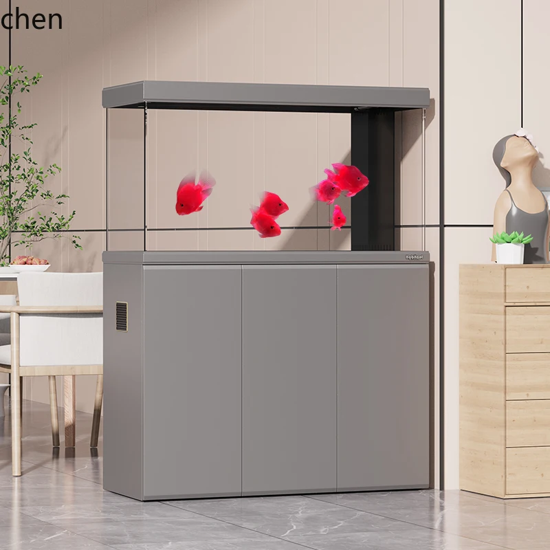 ZML living room ultra-white glass large fish tank bottom filter household office integrated partition with cabinet
ZML living room ultra-white glass large fish tank bottom filter household office integrated partition with cabinet