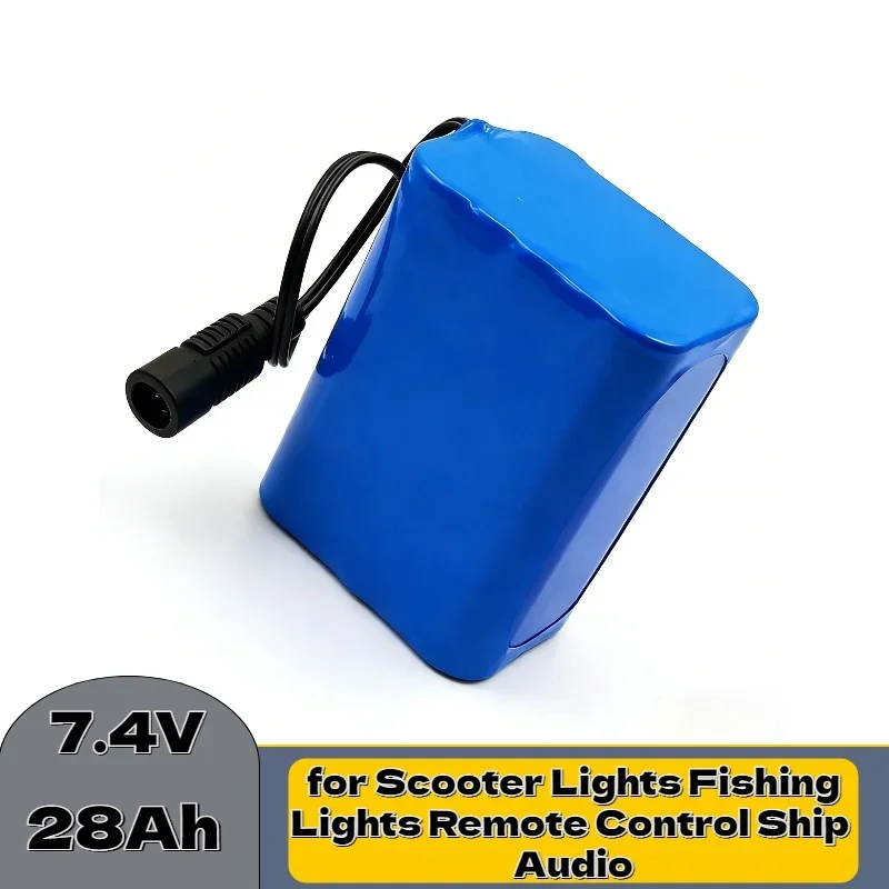 7.4V/8.4V 28Ah 2s3p Lithium Battery – High Capacity Spare for Scooter Lights Fishing Lights Remote Control Ship Audio Durable
7.4V/8.4V 28Ah 2s3p Lithium Battery – High Capacity Spare for Scooter Lights Fishing Lights Remote Control Ship Audio Durable