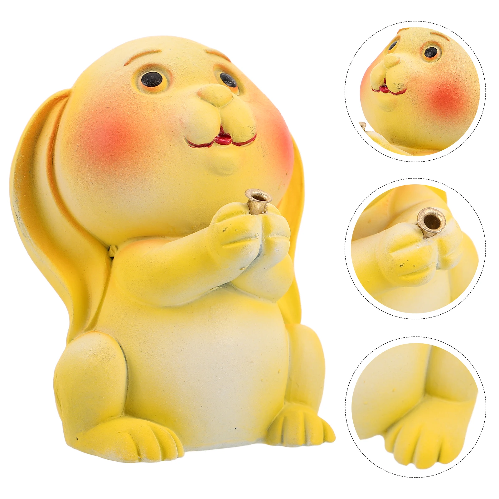 Ceramic Rabbit Incense Holder Cute Animal Aromatherapy Ornament Sandalwood Burner Fun Room Decor Incense Stick Holder Yoga
Ceramic Rabbit Incense Holder Cute Animal Aromatherapy Ornament Sandalwood Burner Fun Room Decor Incense Stick Holder Yoga