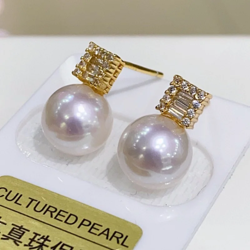 SGARIT Authentic Freshwater Pearl Stud Earrings For Women Classic White Pearl 925 Sterling Silver Earring Trendy Gift Jewelry
SGARIT Authentic Freshwater Pearl Stud Earrings For Women Classic White Pearl 925 Sterling Silver Earring Trendy Gift Jewelry