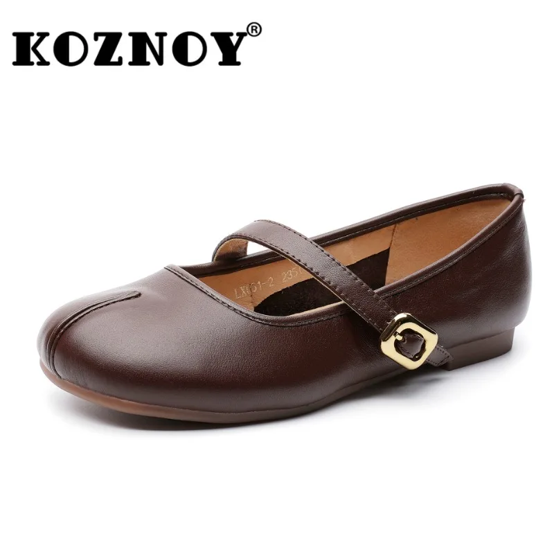 Koznoy 2 см из натуральной коровьей кожи, дизайнерские круглые туфли на плоской подошве, женские модные сандалии, тапочки с пряжкой, летние лоферы Мэри Джейн
Koznoy 2 см из натуральной коровьей кожи, дизайнерские круглые туфли на плоской подошве, женские модные сандалии, тапочки с пряжкой, летние лоферы Мэри Джейн