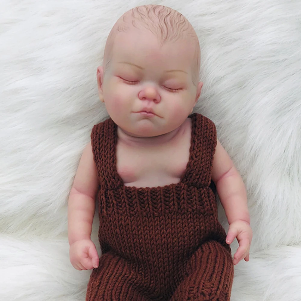 Super Realistic 50CM Full Silicone Reborn Baby Doll Toy Like Alive Girl Newborn Bebe Boneca Birthday Gift Fashion Present
Super Realistic 50CM Full Silicone Reborn Baby Doll Toy Like Alive Girl Newborn Bebe Boneca Birthday Gift Fashion Present