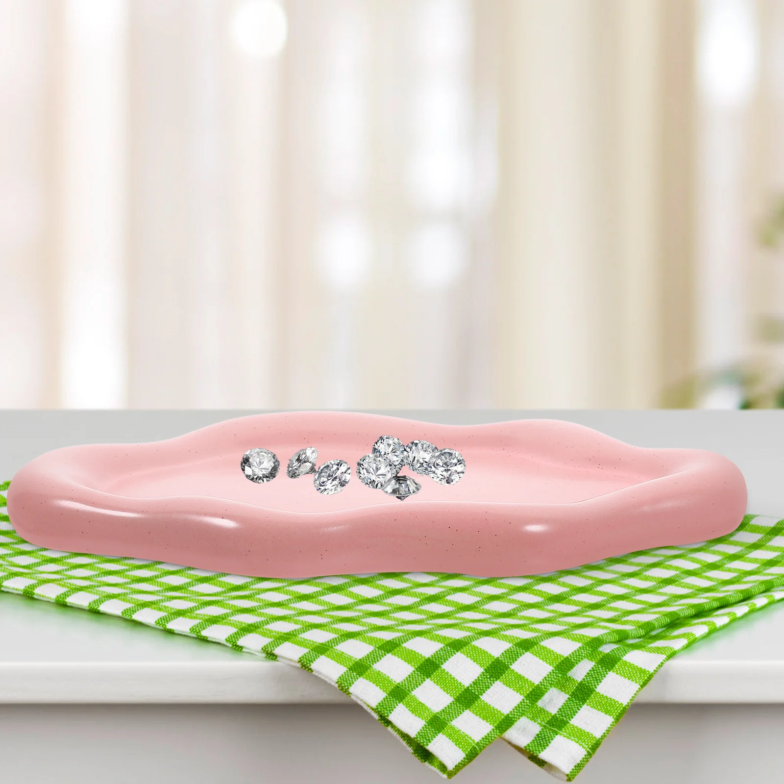 Elegant Cloud Shape Jewelry Tray Multi-Functional Ceramic Decorative Plate Ring Holder Key Storage Dish Jewelry Display Tray
Elegant Cloud Shape Jewelry Tray Multi-Functional Ceramic Decorative Plate Ring Holder Key Storage Dish Jewelry Display Tray