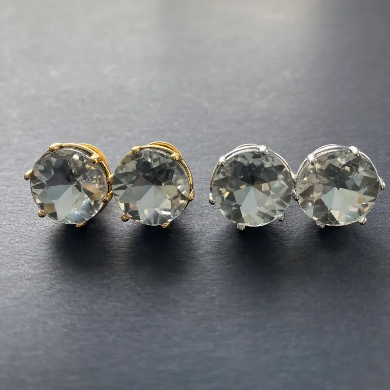 Os Prong Set Glass Crystal Stud Earrings, Minimalist Mirror Polished Basic for Women Daily Ear Fashion Jewelry
Os Prong Set Glass Crystal Stud Earrings, Minimalist Mirror Polished Basic for Women Daily Ear Fashion Jewelry