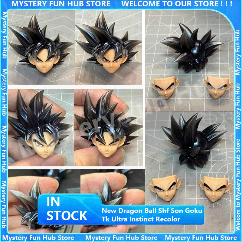 New Dragon Ball Shf Son Goku Action Figure Tk Ultra Instinct Goku Recolor Head Sculpt Set Base Form Black Hair Accessory Pack
New Dragon Ball Shf Son Goku Action Figure Tk Ultra Instinct Goku Recolor Head Sculpt Set Base Form Black Hair Accessory Pack
