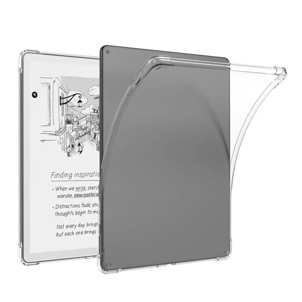 Soft TPU 11″ E-Reader Case Airbag Drop Resistance Protective Case Clear Reinforced Corner for Kindle Scribe 11"/Colorsoft 11"
Soft TPU 11″ E-Reader Case Airbag Drop Resistance Protective Case Clear Reinforced Corner for Kindle Scribe 11"/Colorsoft 11"