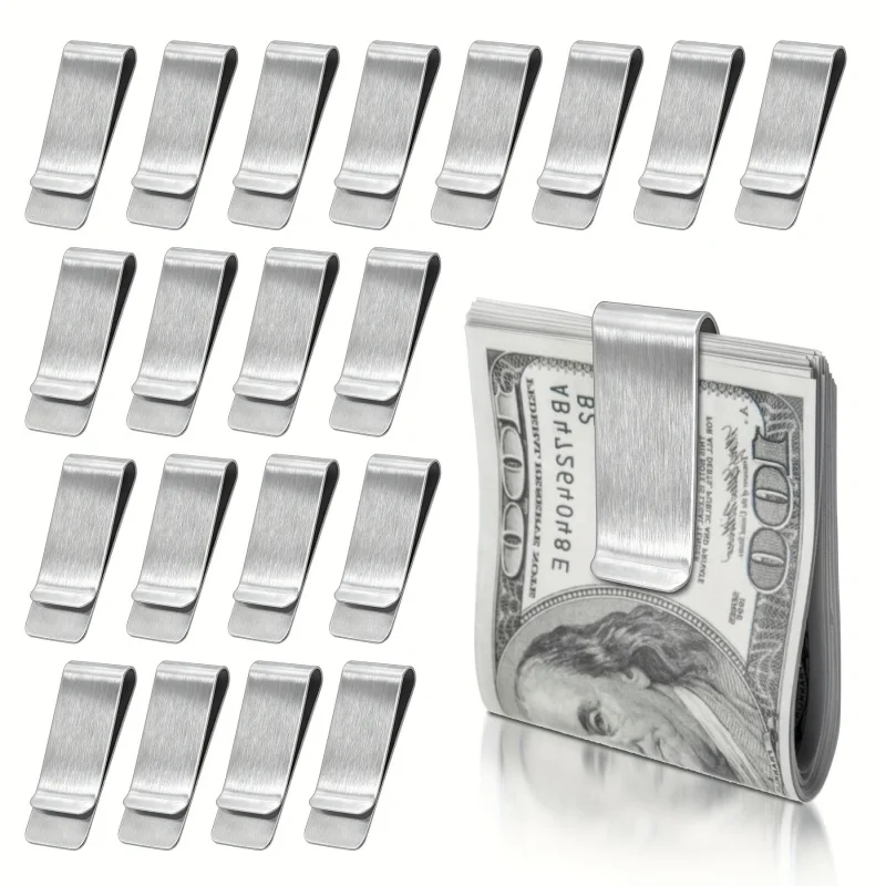 20PCS Stainless Steel Silver Slim Wallet for Men, Credit Card Holder, Metal Minimalist Pocket Cash Holder
20PCS Stainless Steel Silver Slim Wallet for Men, Credit Card Holder, Metal Minimalist Pocket Cash Holder