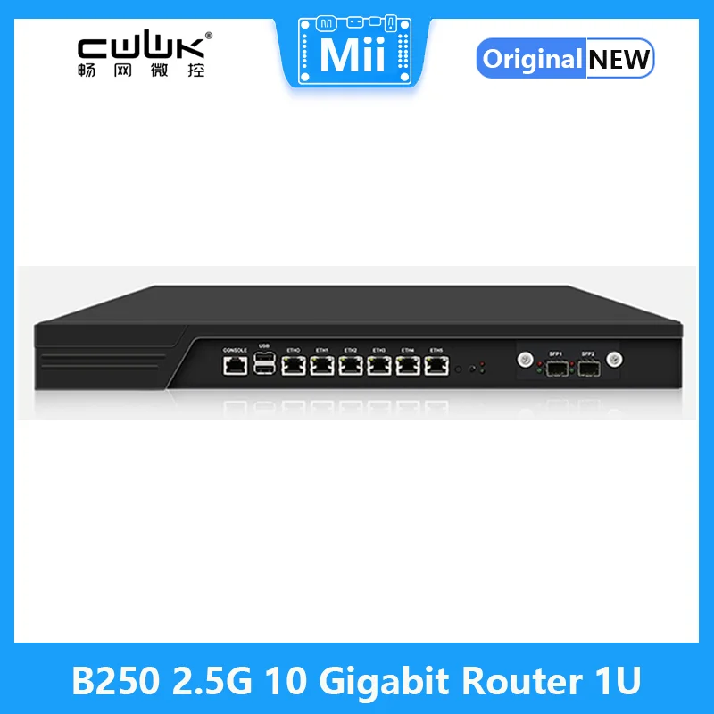 B250 9Gen Core I7-9700 6Core 12-Thread 2.5G Gigabit Router Industrial Computer Server
B250 9Gen Core I7-9700 6Core 12-Thread 2.5G Gigabit Router Industrial Computer Server