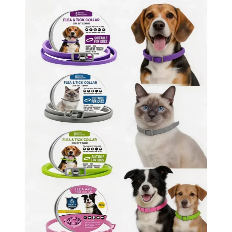 Natural Flea, Tick & Lice Repellent Collar for Dogs & Cats – Waterproof & Adjustable, Powered by Essential Oils
Natural Flea, Tick & Lice Repellent Collar for Dogs & Cats – Waterproof & Adjustable, Powered by Essential Oils