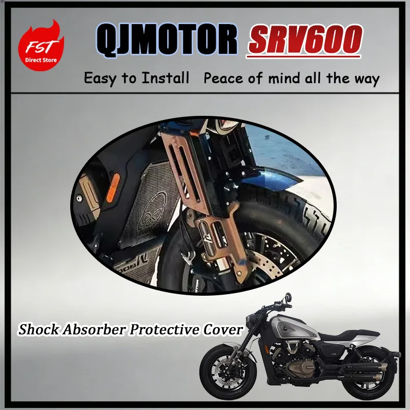 FOR QJMOTOR SRV600 Front Shock Absorber Guard Anti-Dust Anti-Collision Decorative Protector Cover Motorcycle Accessory
FOR QJMOTOR SRV600 Front Shock Absorber Guard Anti-Dust Anti-Collision Decorative Protector Cover Motorcycle Accessory