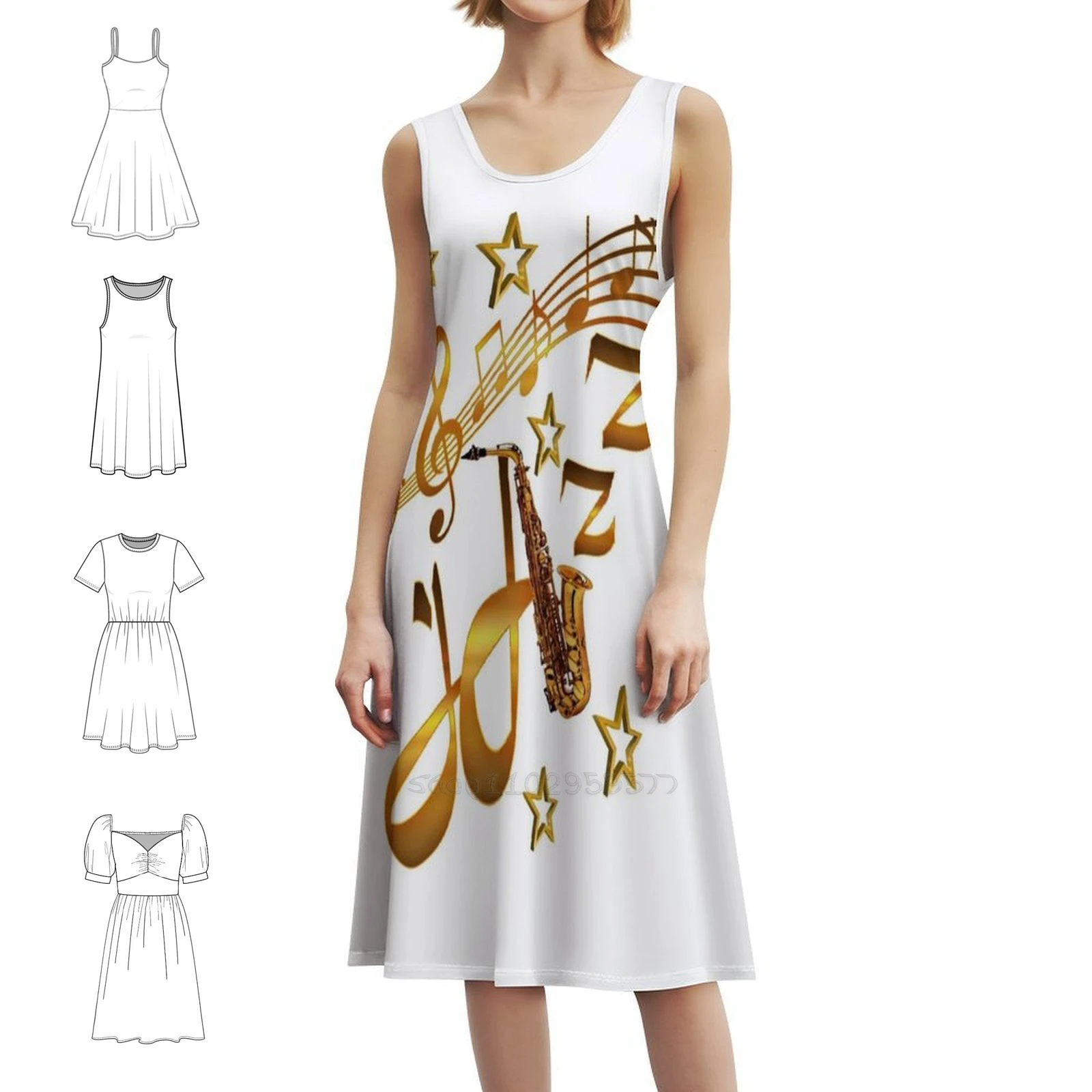 My Jazz My Music Платье с цветочным принтом для женщин Весна Лето Повседневное платье для вечеринки Джаз Моя музыка Саксофон N Roll Музыкальный вечер
My Jazz My Music Платье с цветочным принтом для женщин Весна Лето Повседневное платье для вечеринки Джаз Моя музыка Саксофон N Roll Музыкальный вечер