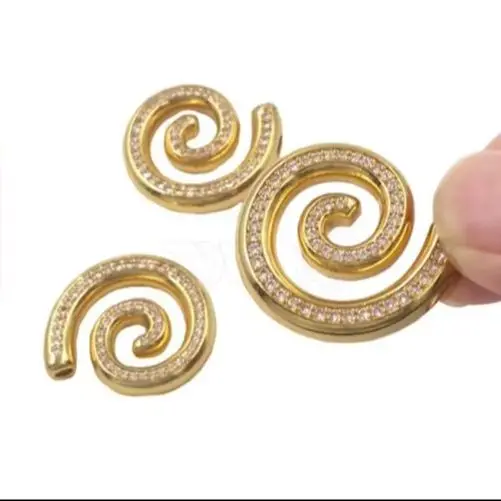 WT-MP326 Zircon Paved Wrap Circle Pendants Jewelry Findings Accessory For Women Necklace Or Earring DIY Making
WT-MP326 Zircon Paved Wrap Circle Pendants Jewelry Findings Accessory For Women Necklace Or Earring DIY Making