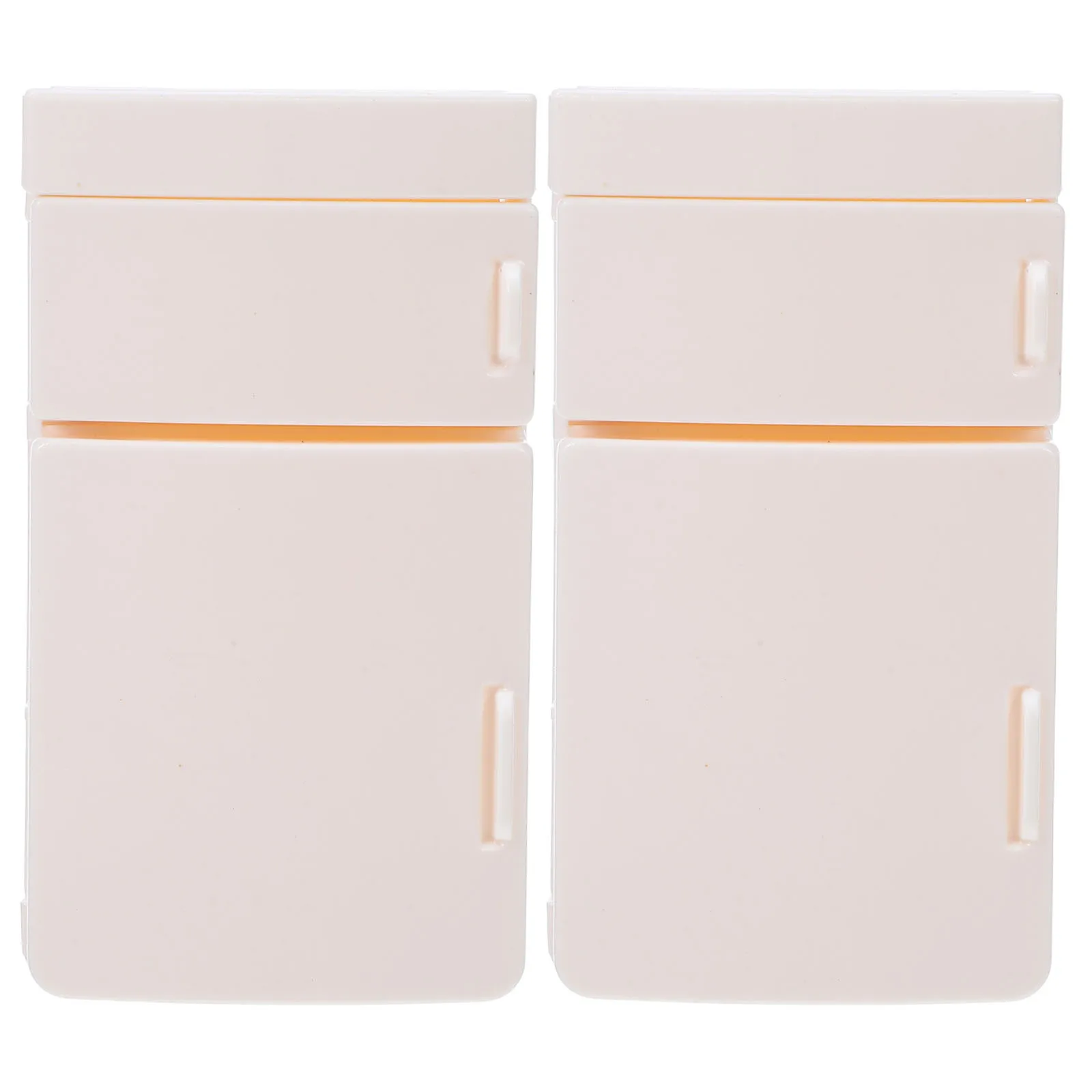2Pcs Miniature Dollhouse Fridge Realistic Plastic Simulation Refrigerator Kitchen Appliance Pretend Play Mini Fridge Decoration
2Pcs Miniature Dollhouse Fridge Realistic Plastic Simulation Refrigerator Kitchen Appliance Pretend Play Mini Fridge Decoration