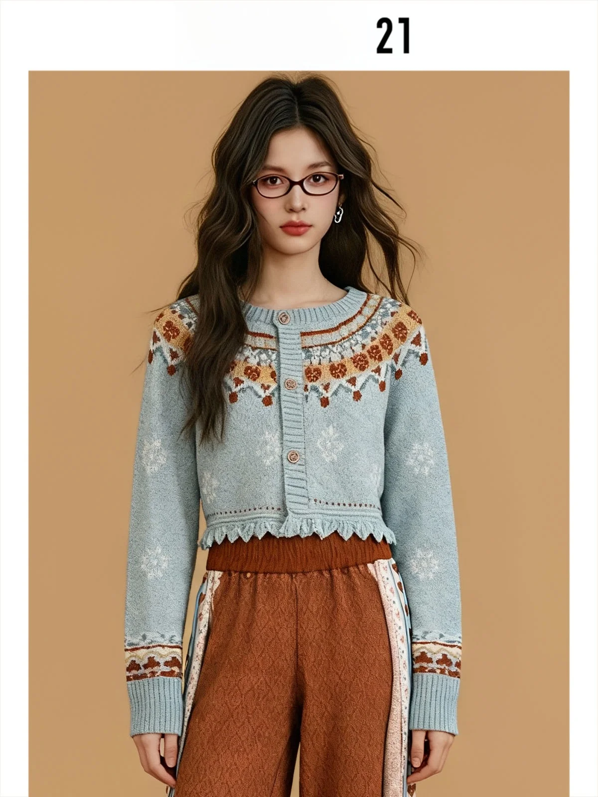 Forever 2 Retro Knitted Open Cardigan round Ne Casual Faionable Autumn New Sle Women's plus Size Inner Wear Knitwear
Forever 2 Retro Knitted Open Cardigan round Ne Casual Faionable Autumn New Sle Women's plus Size Inner Wear Knitwear