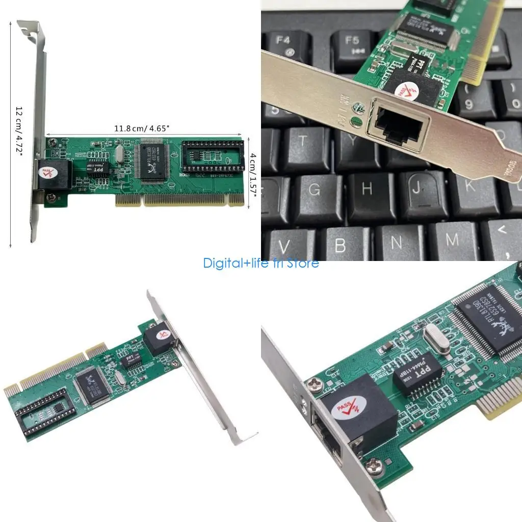E06D 10/100M Network PCI Card RTL8139D RJ45 Ethernet Network Lan Card for Desktop Computer TP-LINK Easy to Install Durable
E06D 10/100M Network PCI Card RTL8139D RJ45 Ethernet Network Lan Card for Desktop Computer TP-LINK Easy to Install Durable