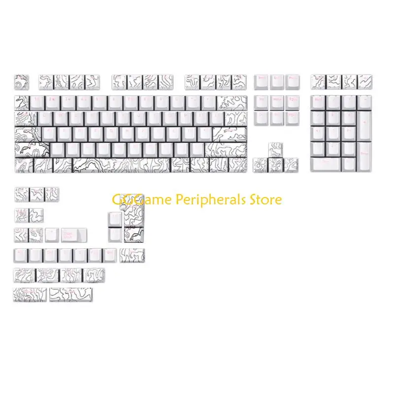 U55B 135Keys Double Shot Line Backlit Keycaps for Mechanical Keyboard Keycap
U55B 135Keys Double Shot Line Backlit Keycaps for Mechanical Keyboard Keycap
