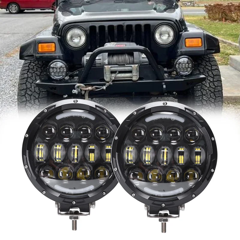 7-дюймовый 105 Вт светодиодный рабочий фонарь 12 В 24 В для Jeep Автомобильная противотуманная фара 4x4 внедорожных мотоциклетных тракторов дальнего света Белый прожектор DRL
7-дюймовый 105 Вт светодиодный рабочий фонарь 12 В 24 В для Jeep Автомобильная противотуманная фара 4x4 внедорожных мотоциклетных тракторов дальнего света Белый прожектор DRL