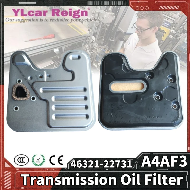 A4AF3 Automatic Transmission Oil Filter Kit For Hyundai Accent Coupe Elantra Getz Matrix/Kia Cerato Rio Sephia Shuma 46321-22731
A4AF3 Automatic Transmission Oil Filter Kit For Hyundai Accent Coupe Elantra Getz Matrix/Kia Cerato Rio Sephia Shuma 46321-22731