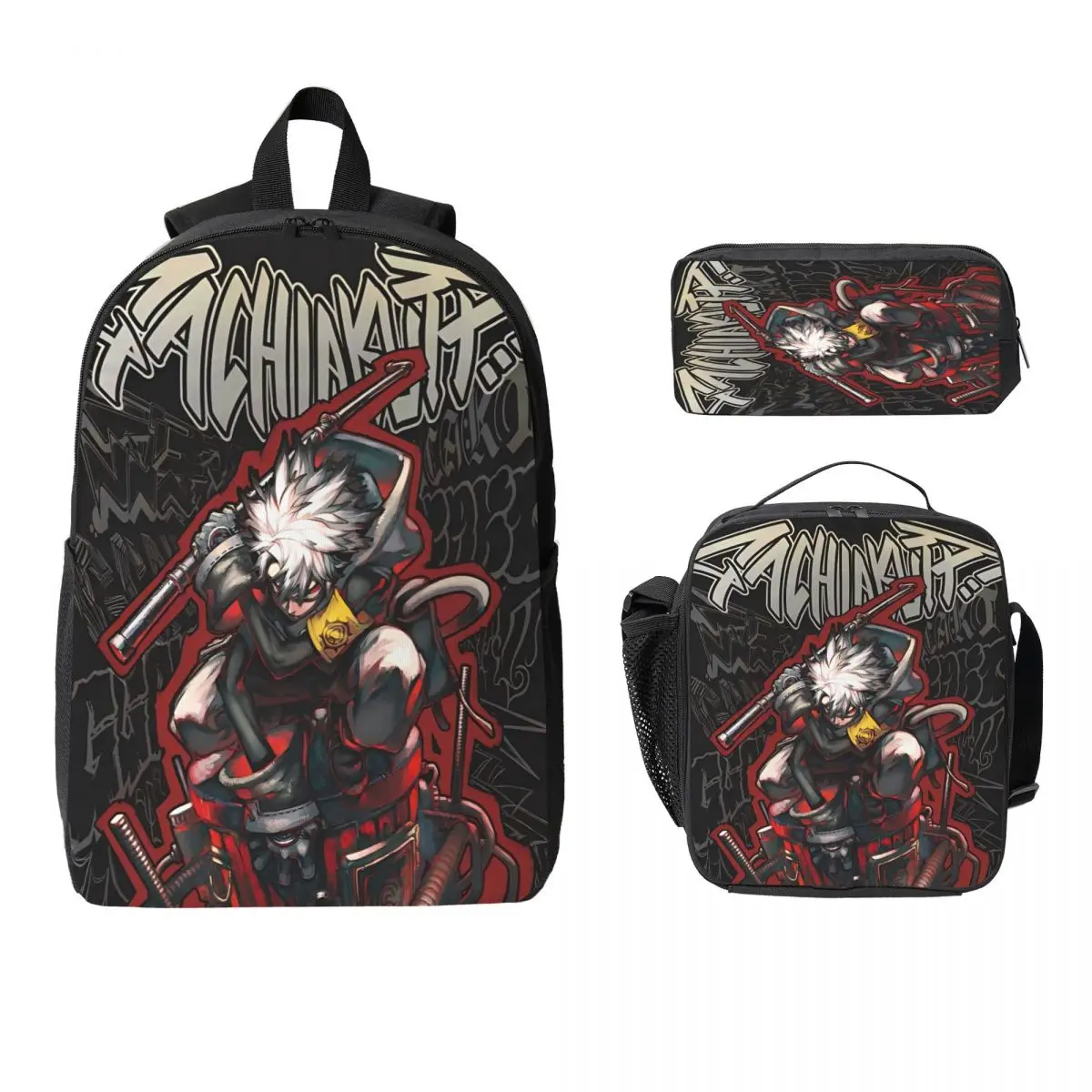 3Pcs Gachiakuta Backpack Set for Kids Zanka Riyo Enjin Pen Bags Bookbag Sets with Lunch Box For School Students Knapsack
3Pcs Gachiakuta Backpack Set for Kids Zanka Riyo Enjin Pen Bags Bookbag Sets with Lunch Box For School Students Knapsack