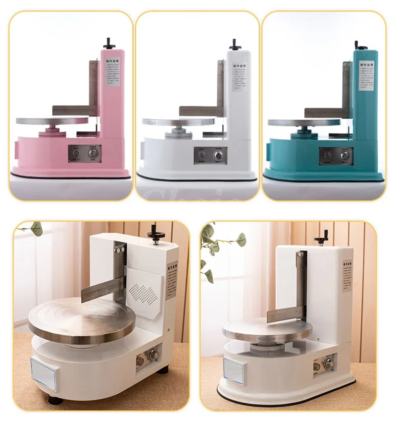 Commercial Cake Spreader Machine Home Small Automatic Creamer With Tripod / Round Bottom And Three Different Color
Commercial Cake Spreader Machine Home Small Automatic Creamer With Tripod / Round Bottom And Three Different Color