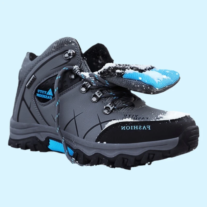 Men Winter Snow Boots Waterproof Leather Sneakers Super Warm Men's Outdoor Male Hiking Work Shoes Size 39-47 Brand
Men Winter Snow Boots Waterproof Leather Sneakers Super Warm Men's Outdoor Male Hiking Work Shoes Size 39-47 Brand