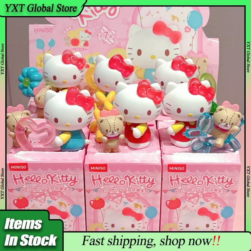 Original Sanrio Hello Kitty Balloon Celebration Series Blind Box Kawaii Desktop Action Figure Surprise Mystery Box Doll Girl Toy
Original Sanrio Hello Kitty Balloon Celebration Series Blind Box Kawaii Desktop Action Figure Surprise Mystery Box Doll Girl Toy