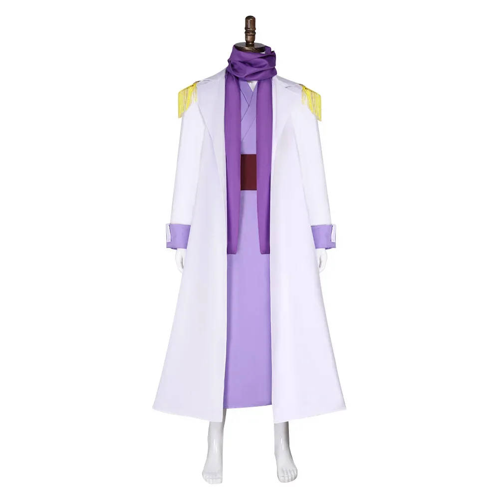 Fujitora Issho Cosplay Costume Admiral Fujitora Uniform Marine Trench Halloween Kostume
Fujitora Issho Cosplay Costume Admiral Fujitora Uniform Marine Trench Halloween Kostume