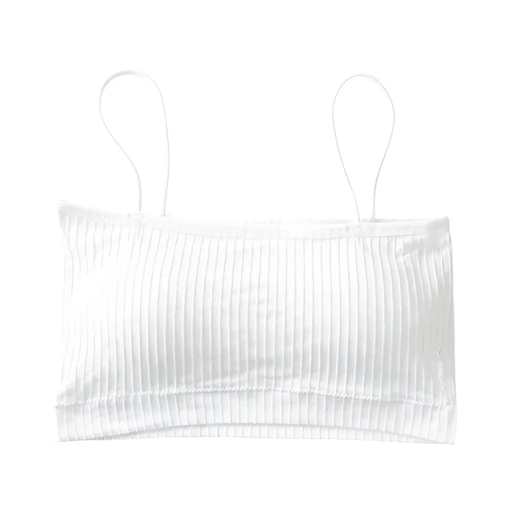 Fashion Cotton Women Tank Top Removable Pads Comfort Sports Bra Slim Fit Breathable Tube Top Bra Summer Wear
Fashion Cotton Women Tank Top Removable Pads Comfort Sports Bra Slim Fit Breathable Tube Top Bra Summer Wear